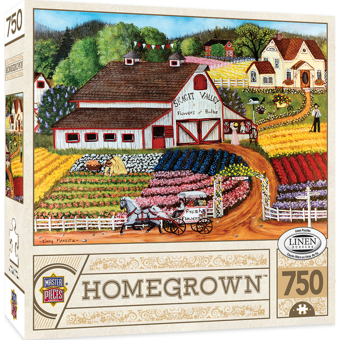 Homegrown Fresh Flowers 750 PC Puzzle 31801
