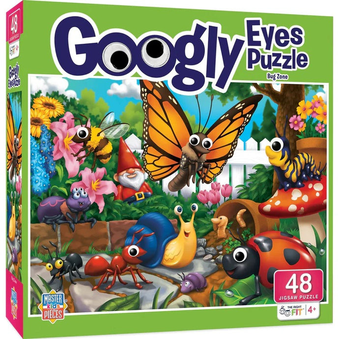Googly Eyes - Bug Zone 48 Piece Jigsaw Puzzle 12538 front of box