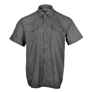 Ash Men's Airflow Quick Dry Short-Sleeve Shirt QD-4730-CH