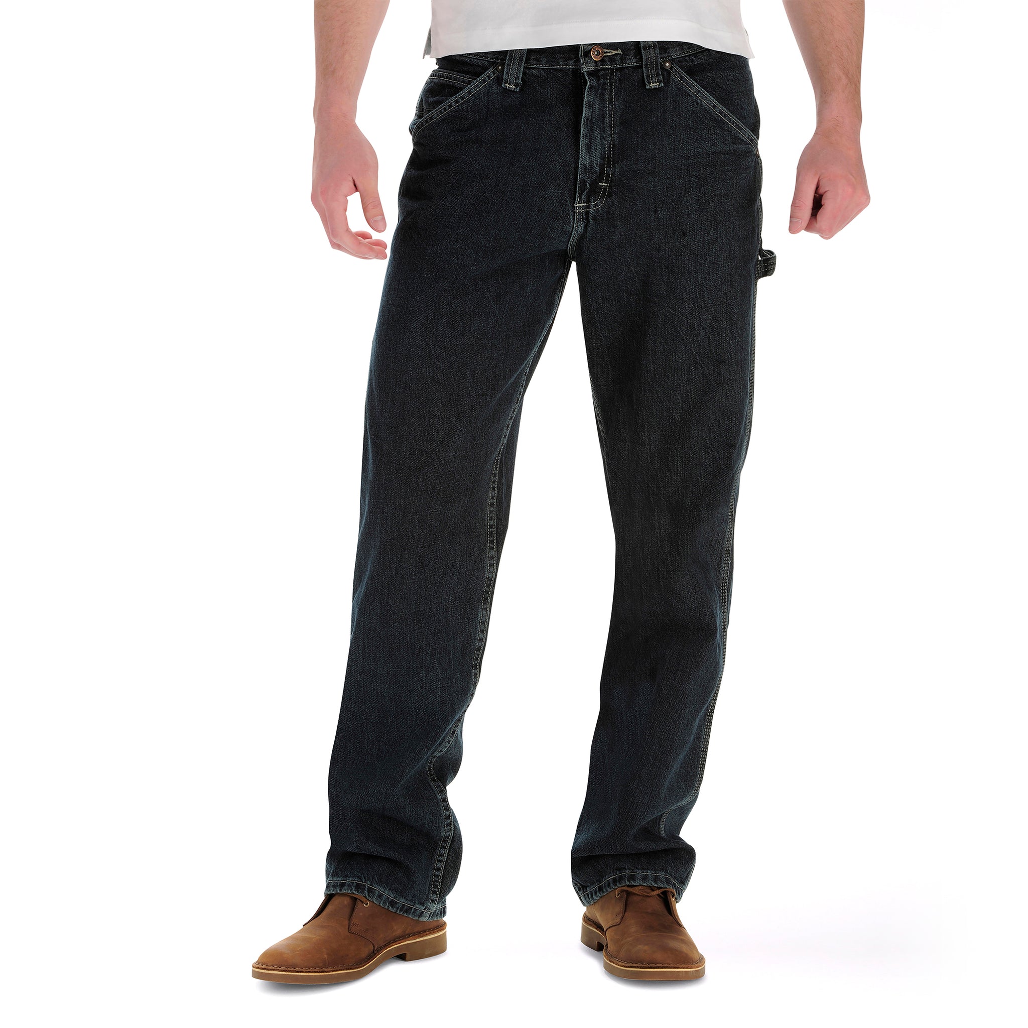 RL Polo Jeans Co Mens 36x30 Stone Wash C-5 Carpenter Straight Leg Denim  Jeans