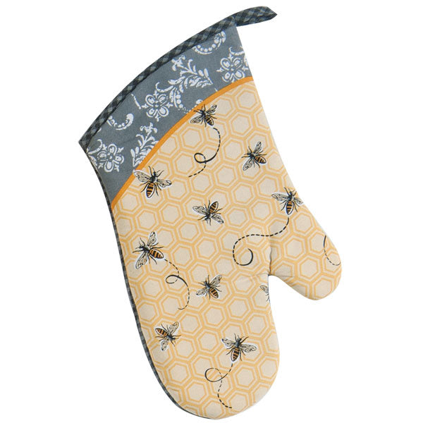 Queen Bee oven mitt