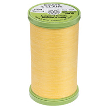Yellow quilting thread