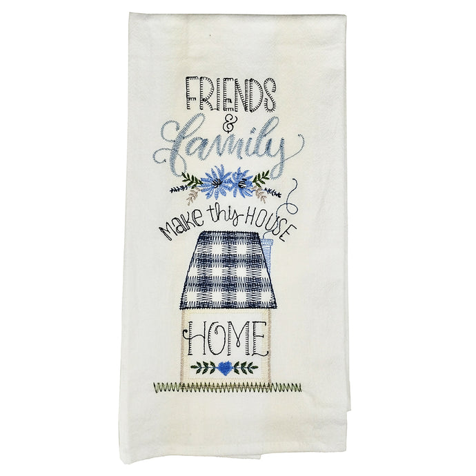 Love Grows Here Flour Sack Kitchen Towel R7513