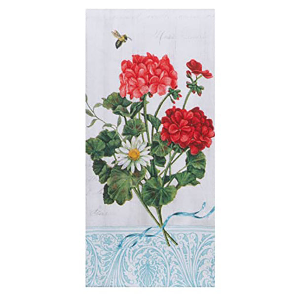 Queen Bee Dual Purpose Cotton Terry Towel, 16 x 26 inches