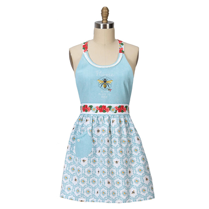 Blossoms & Bees Hostess Apron R7561