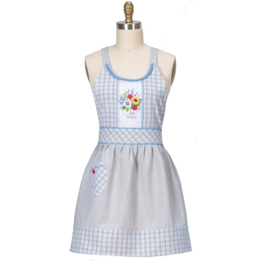 Flower Market Hostess Apron R7571