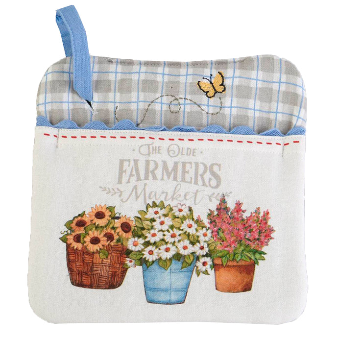 Flower Market Pocket Mitt R7572