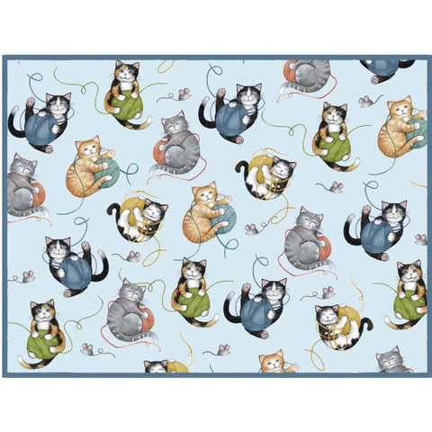 Curious Kittens Drying Mat R7912