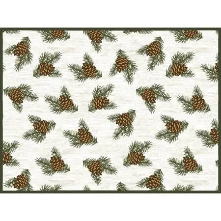 Woodland Christmas Drying Mat