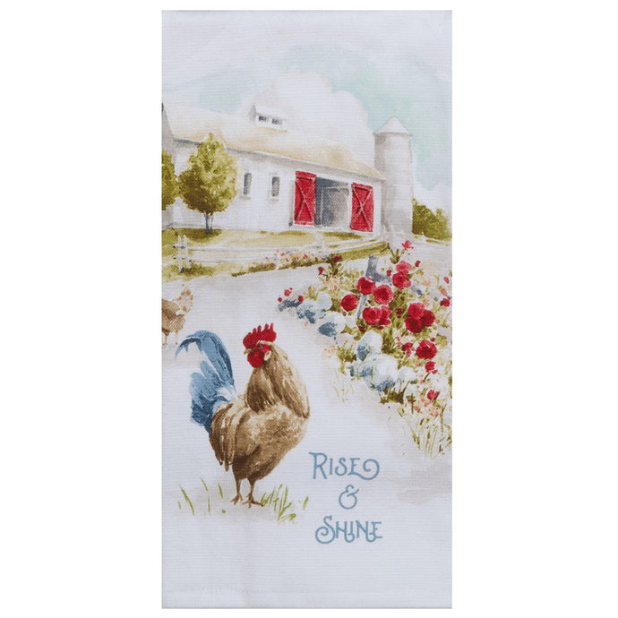 Farm Scene Dual Purpose Kitchen Towel R8020