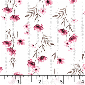 Poly Cotton Standard Weave Dress Fabric 6080 raspberry