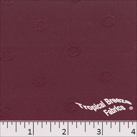 raspberry, Swiss Circle Polyester Knit Fabric 323544