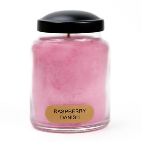 raspberry danish, Baby Jar Candles 6 oz.