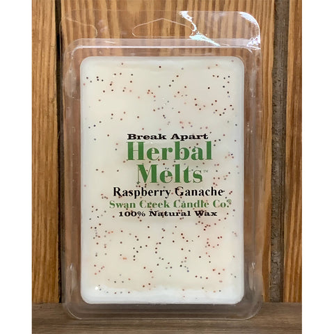 raspberry gnache herbal melts
