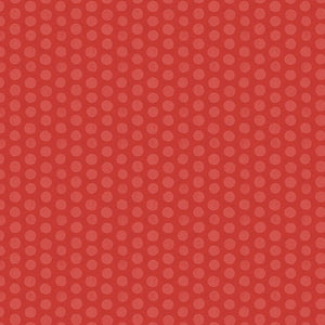 Fresh and Sweet Collection Dots Cotton Fabric red