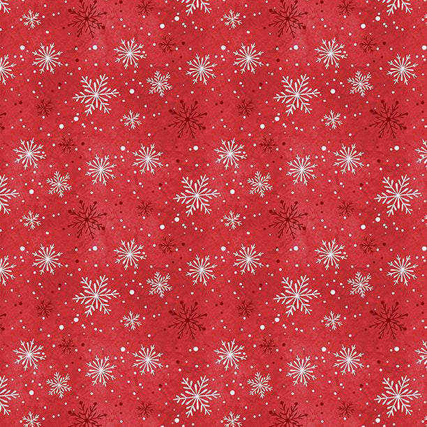 Wilmington Prints Frosty Merry-Mints Collection Snowflakes Cotton ...