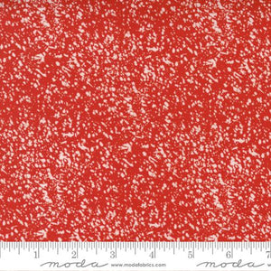 Outdoorsy Collection Speckle Cotton Fabric 7387 red