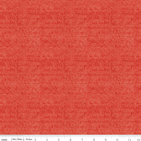 Red, Sewing Seeds Collection Stipple Cotton Fabric CD15685