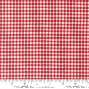 Vintage Collection Checks and Plaids Cotton Fabric 55658 red