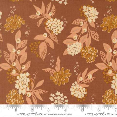 red, Wellspring Collection Inflorence Cotton Fabric 45671