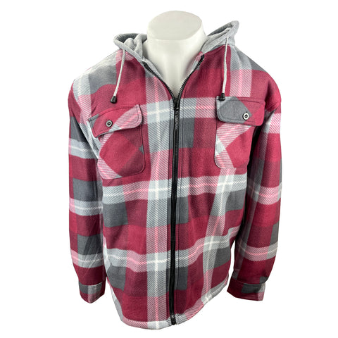 Red plaid jacket