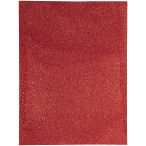 Red glitter foam sheet