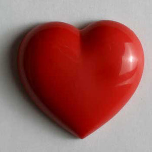 Red heart button