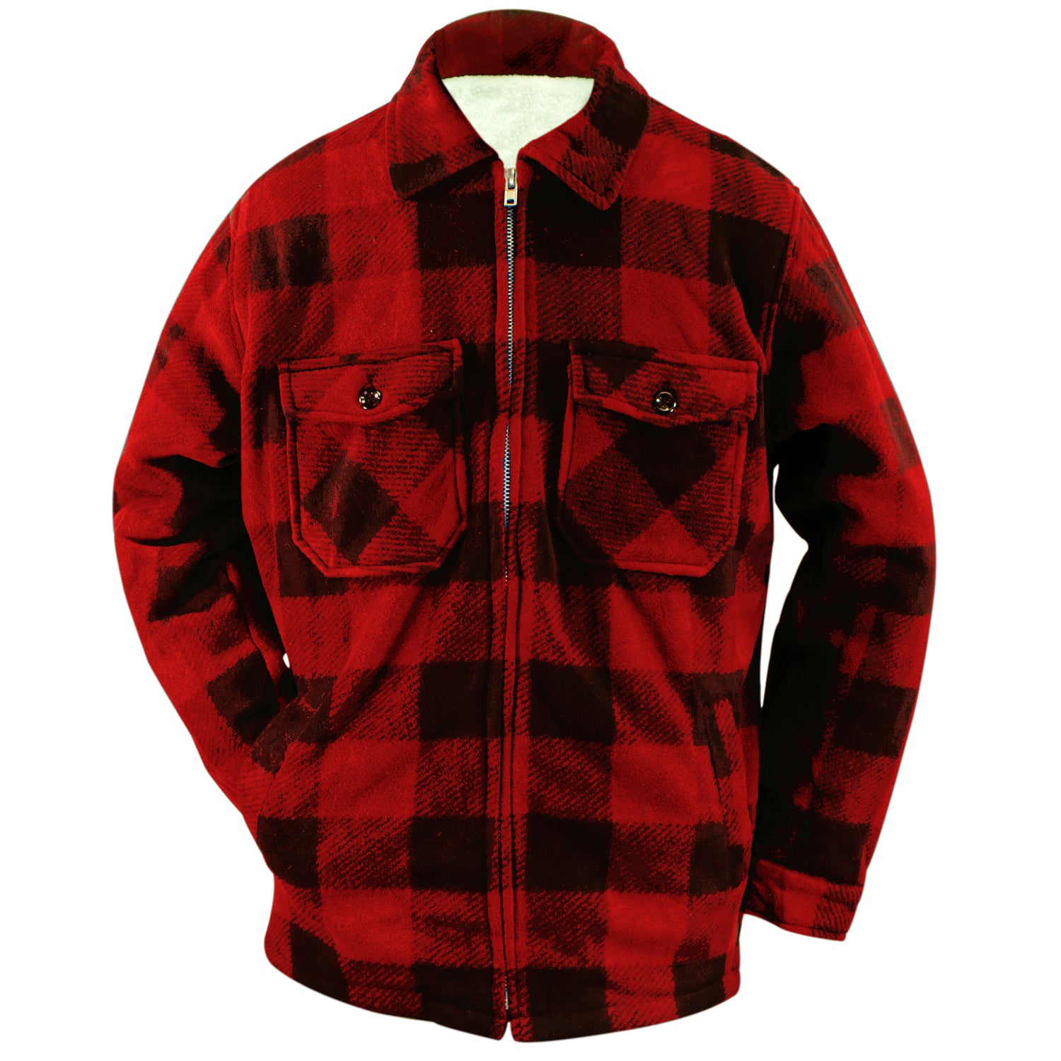 Weatherproof Vintage Lumber Jack Flannel Shirt Jacket for Men in Multi Brown