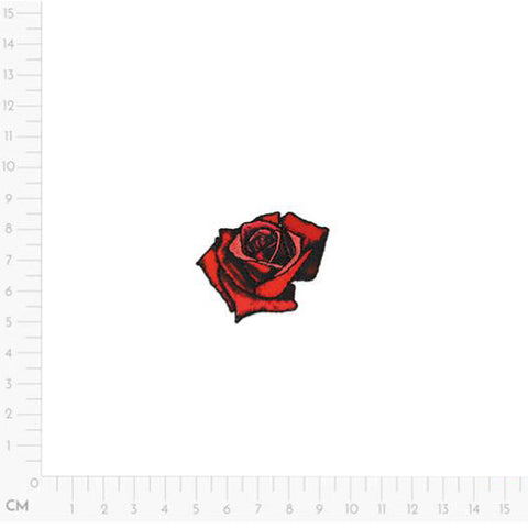 Red Rose Applique M16473