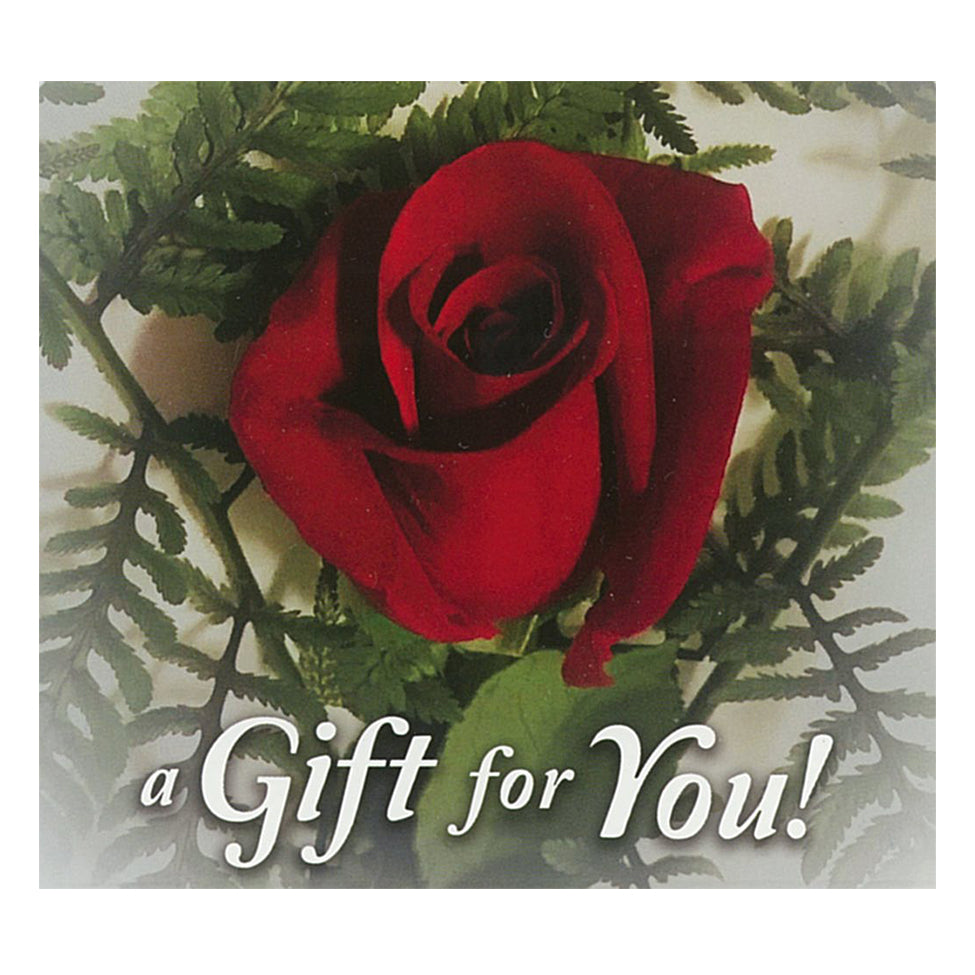 Good's Store Gift Card in a Red Rose Carrier – Good's Store Online