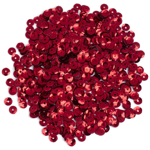 Red sequins