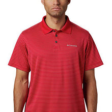 Red Striped polo shirt