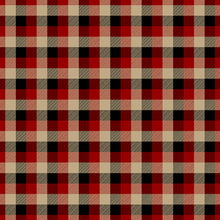 Rustic Journey Woodland Plaid Red/Tan