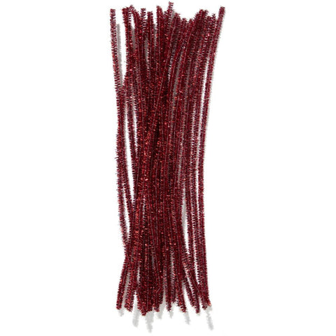 Red tinsel stems