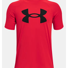Red Under Armour shirt