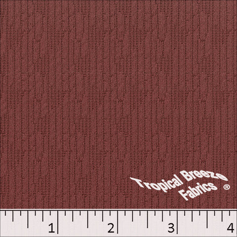 redwood, Coconut Rib Knit Fabric 323614