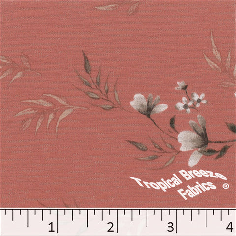 redwood, Rebecca Floral Knit Print Fabric 573518