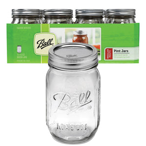 Regular mouth pint jars