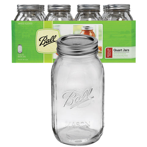 Quart Mason Jars