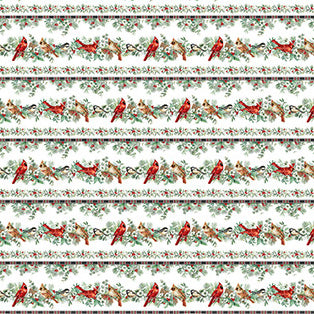 repeating stripes, border stripe, Home for Christmas Cotton Fabric Collection 289