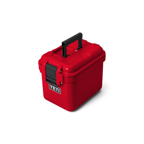 Yeti LoadOut GoBox 15 gear case in rescue red