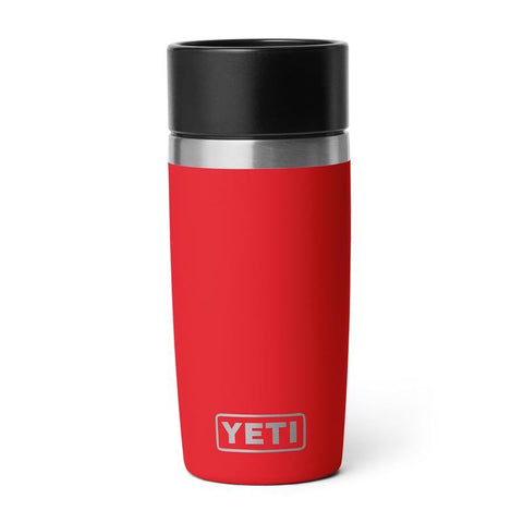 Yeti Rambler 12 oz Travel Bottle with Commuter Cap in rescue red
