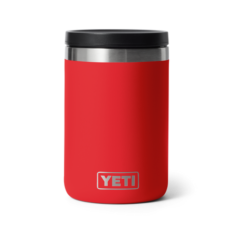 Yeti Rambler 16 oz. insulated food jar in rescue red