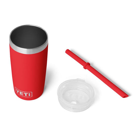 Yeti Rambler Jr. 10 oz. Straw Tumbler in rescue red