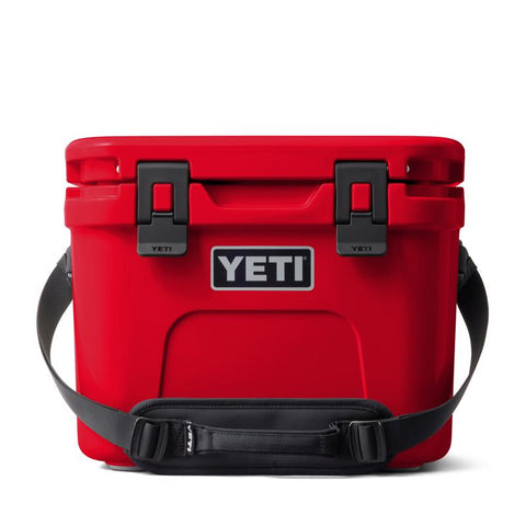 yeti bag ice chest YETI Roadie 15 Hard Cooler Rescue Red