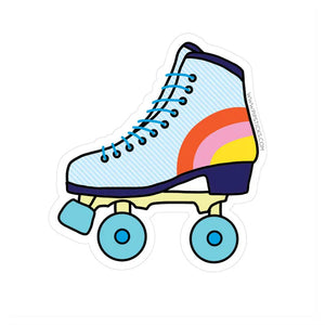 Retro Skate Vinyl Sticker