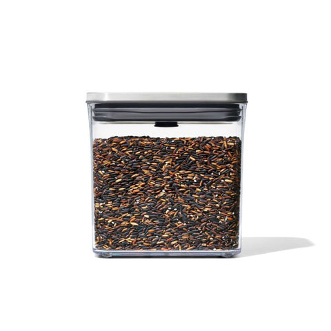 Rice in a container