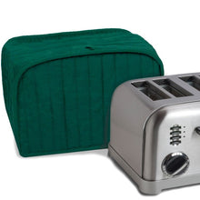 dark green 4 slice toaster cover