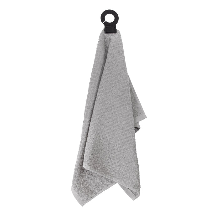 ritz hook & hang towel titanium