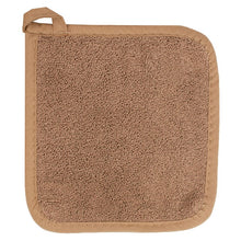 ritz coordinate solid potholder mocha